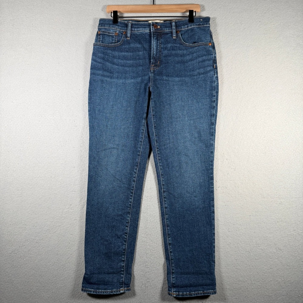 Madewell Mid-Rise Perfect Vintage Jean Medium Wash Denim DM7080 Womens 29